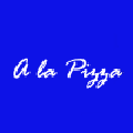 A La Pizza Logo